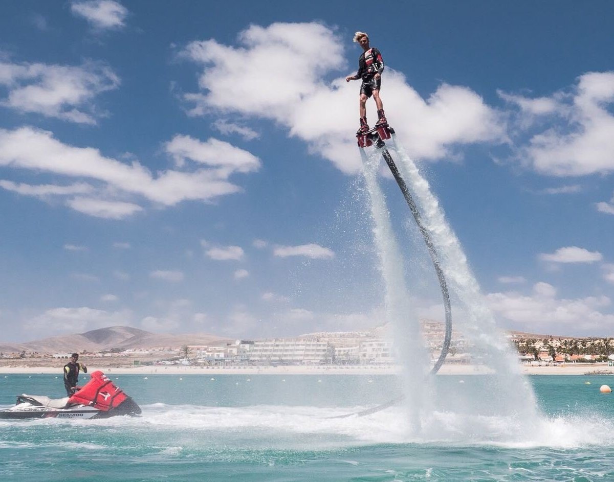 Flyboard пейзаж