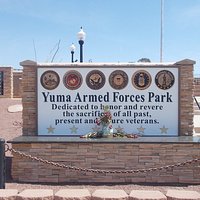 Yuma Armed Forces Park, Yuma, Arizona.