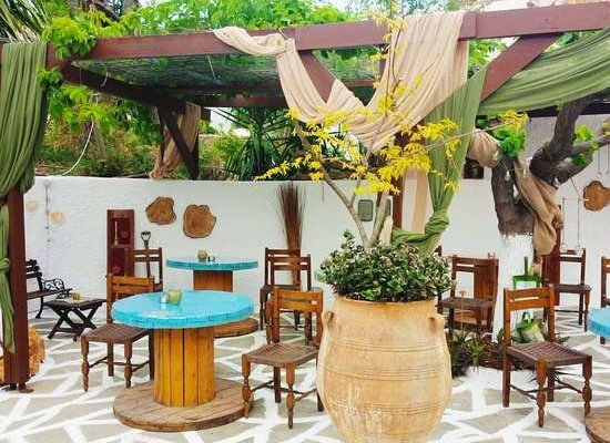 Traditional taverna in Crete, Melidoni