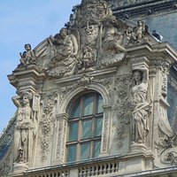 Le fronton du Pavillon Colbert