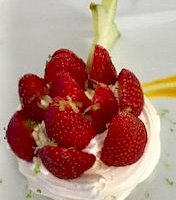 pavlova aux fraises