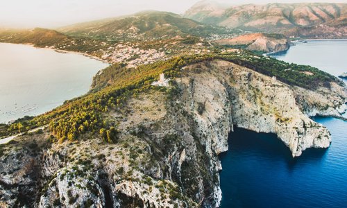 Vista Dall'Alto di Capo Palinuro