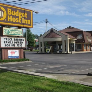 Our Hotel and RV Campground sign near West Highway 80