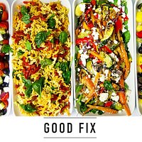 We have a minimum of three healthy and delicious salads available.