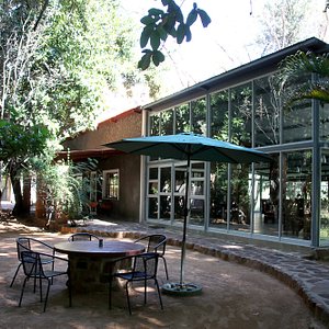 Café and restaurant at Waterberg Wilderness Lodge