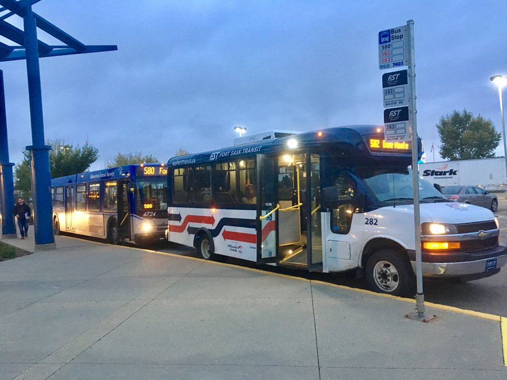 bmo fort saskatchewan transit number