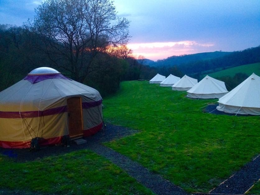 Yurt glastonbury 2024