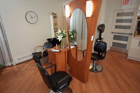 Hair Salon, located in our spa