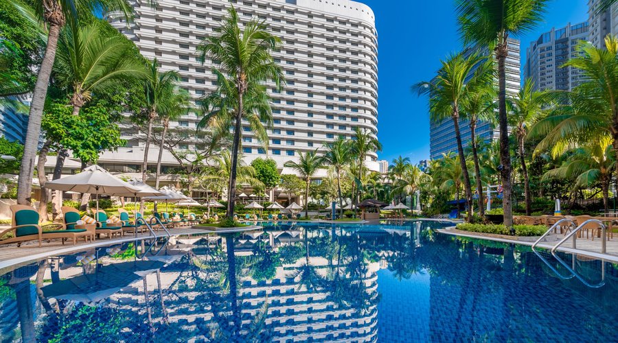 Tropical oasis in the city