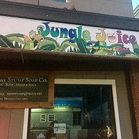 Our new location at 273B Wallace Street. A fire couldn't keep this little juice bar down.