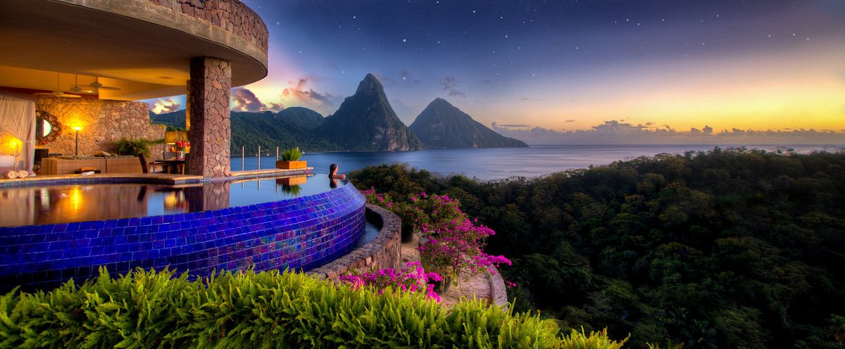 Jade Mountain Resort, hotell i Soufriere