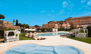 Villa Agrippina Gran Meliá - The Leading Hotels of the World in Rome, image may contain: Villa, Hotel, Resort, Pool