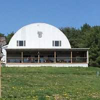 Front of the distillery.