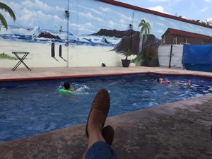 Piscina y playa