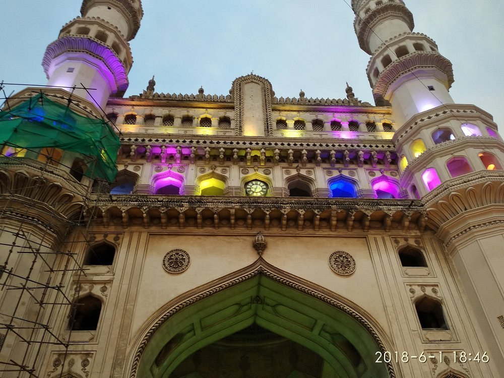 We to night? at go charminar can Charminar in