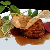 Pork Belly | pickled beetroot | fennel slaw | kefir | pork skin