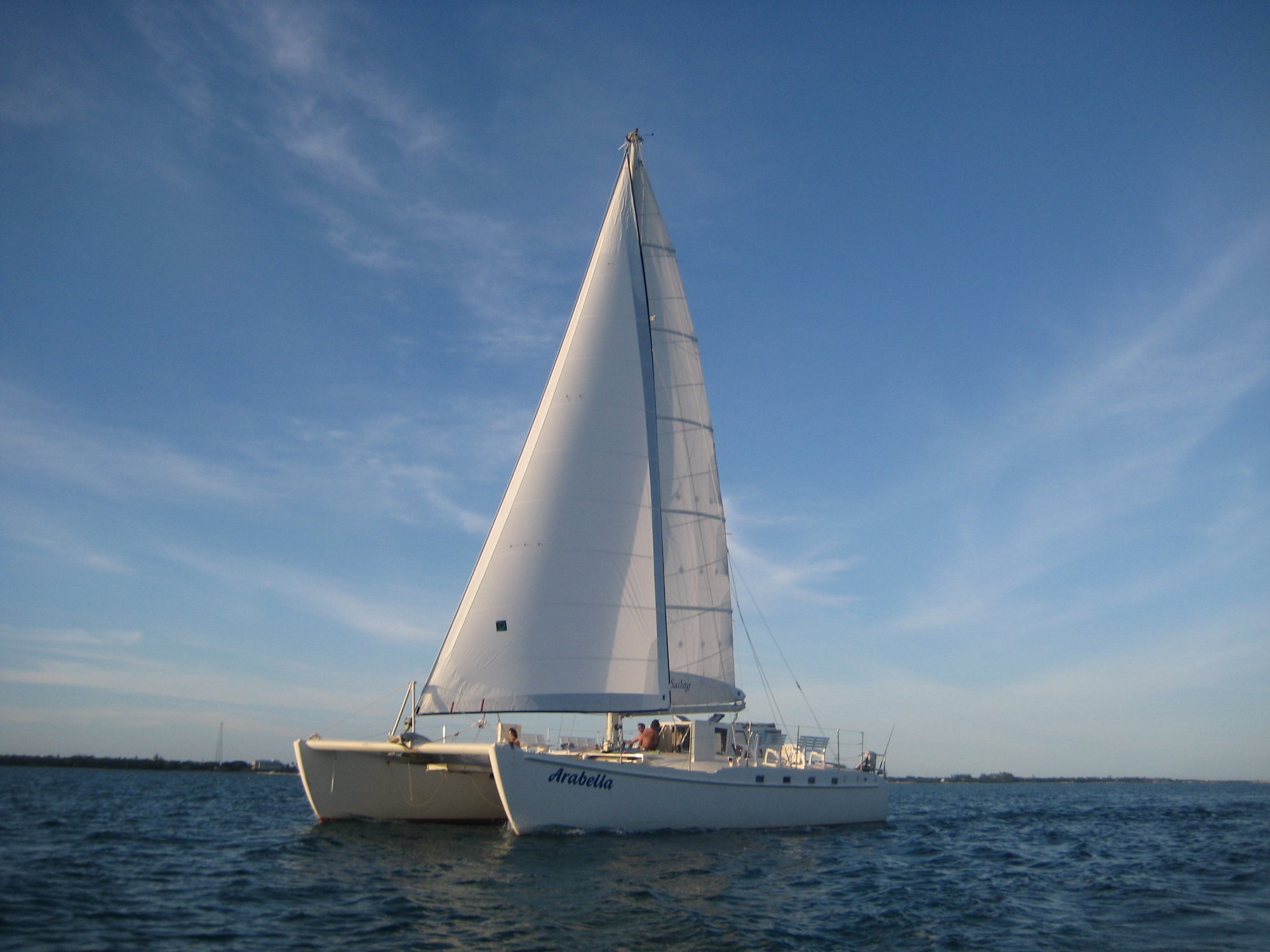 fun cat sailing catamaran ponce inlet