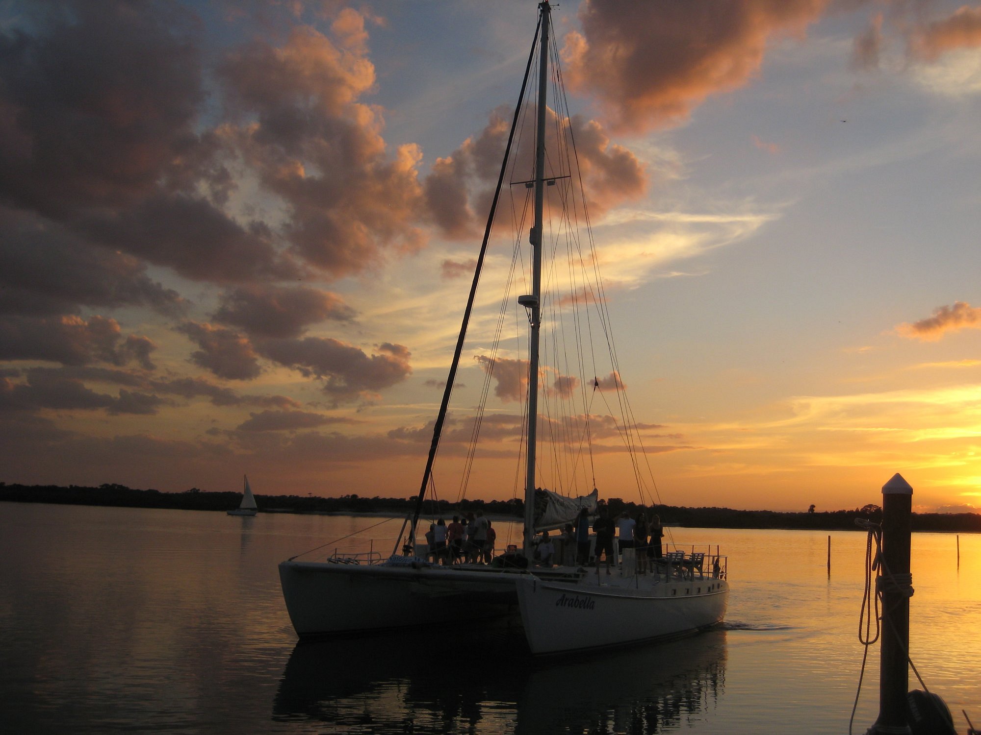 fun cat sailing catamaran ponce inlet