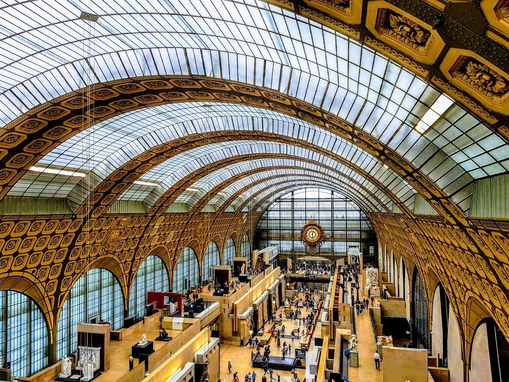 Musee d'Orsay in Paris France