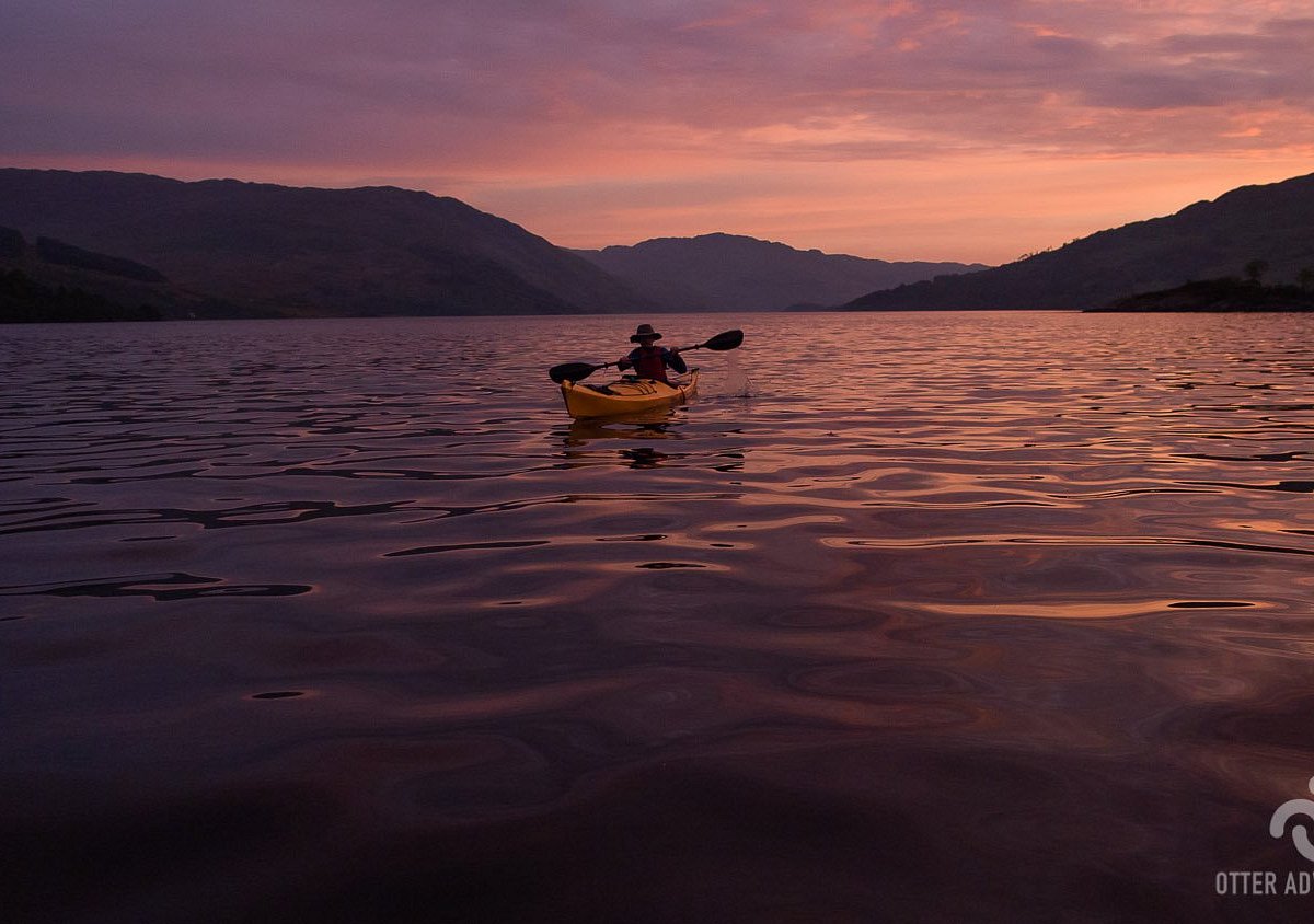 Otter Loch Moidart – The Lone Kayaker