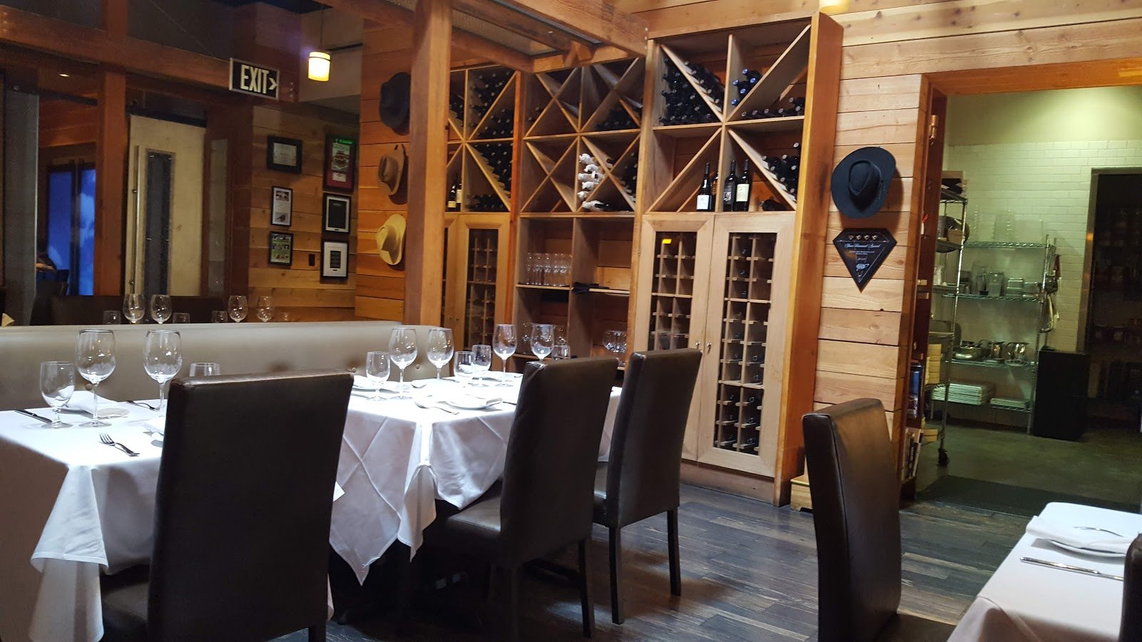 THE 10 BEST Restaurants Places To Eat In San Diego 2024 Tripadvisor   Seating Area Wine Display 