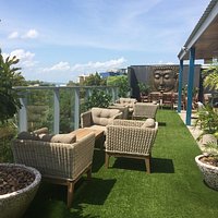 Alfresco dining area