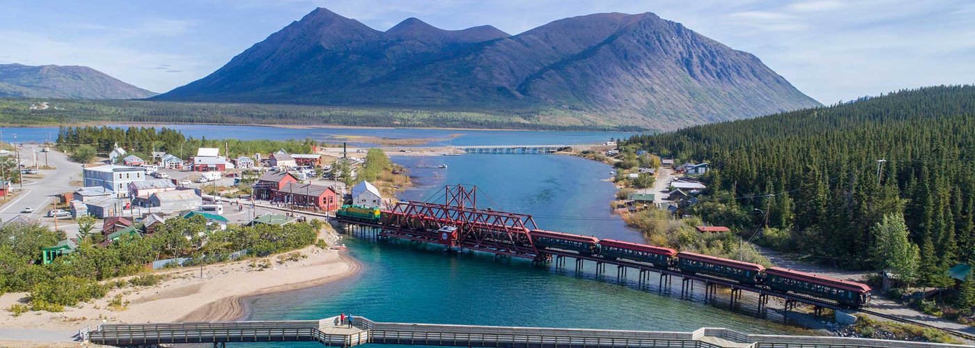The view from Keno Hill in Keno, Yukon