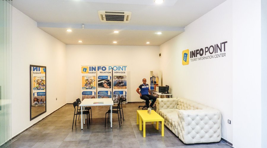 Central office in coplex JOY in front of hotel Kuban
