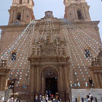 El exterior de la catedral