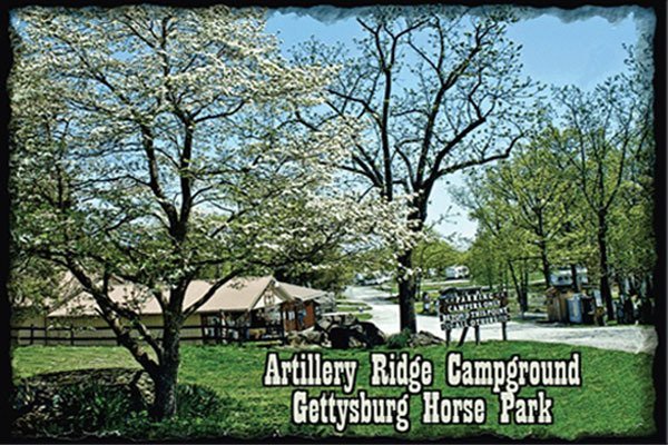 Check in at Artrillery Ridge Camping Resort for your Gettysburg Camping Experience!