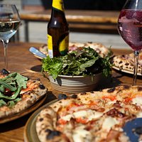 Pizza and Leaves