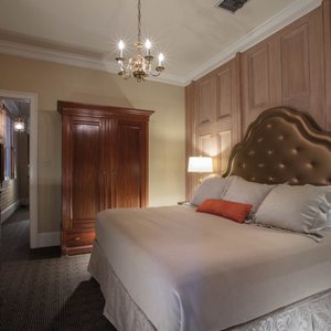 Hotel Provincial in New Orleans, image may contain: Hotel, Resort, Brick, Person