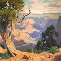 Morning Salute, Oil painting by Bill Cramer