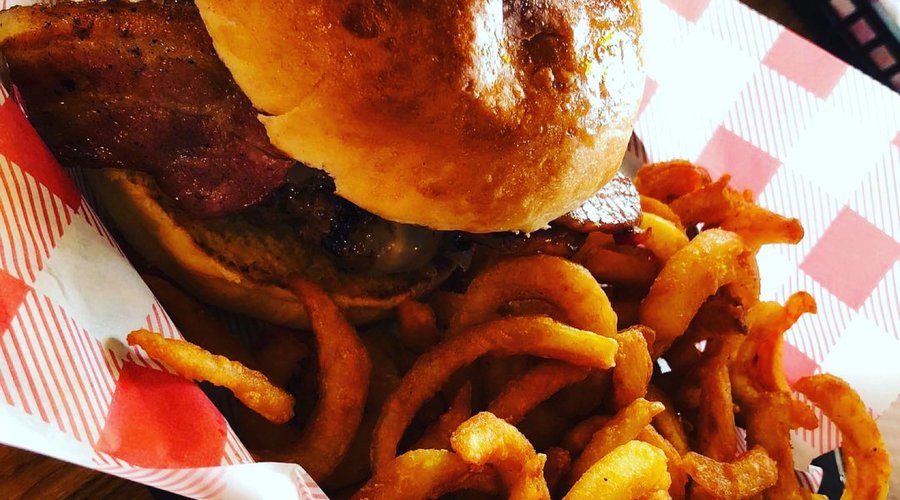 Who loves a burger!