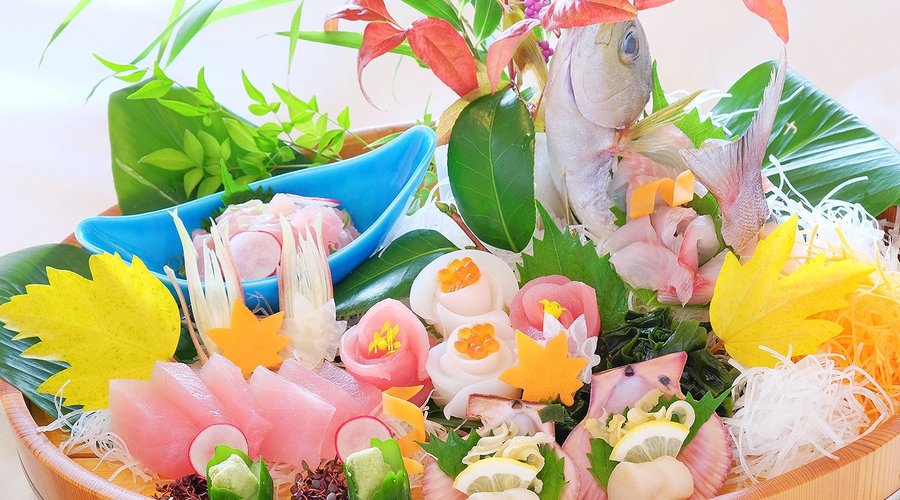 勝浦御膳　お刺身盛込み