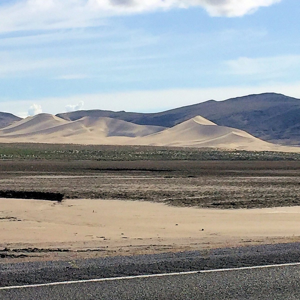 Sandy mountains