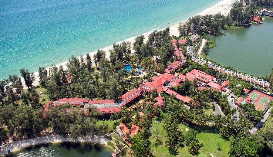 Dusit Thani Laguna Aerial View
