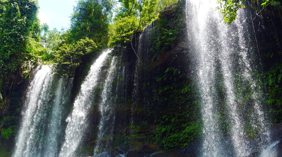 Phnom Kulen waterfall