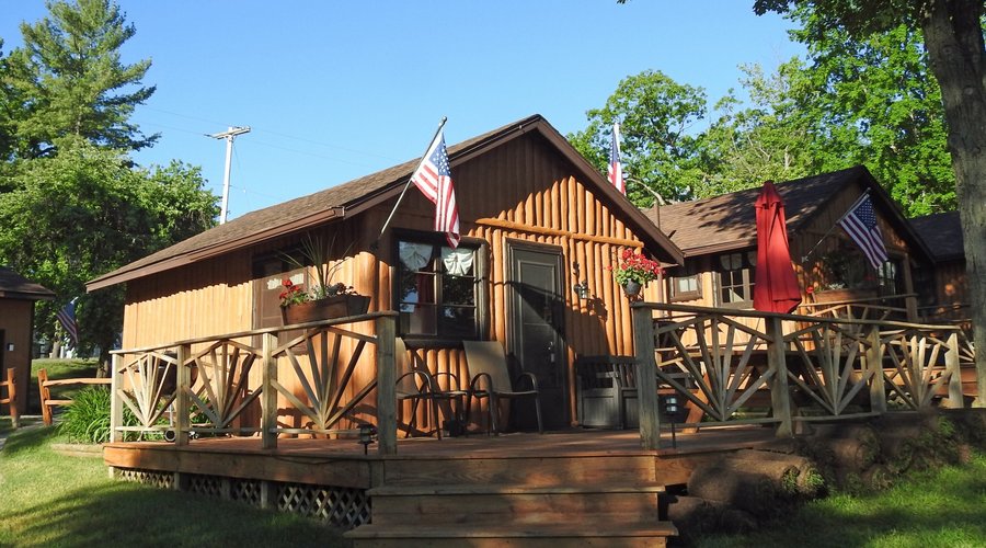 One of the several smaller cabins.
