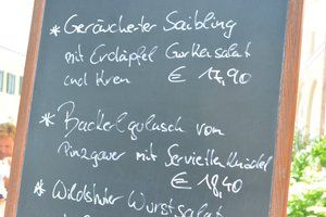 Speisekarte