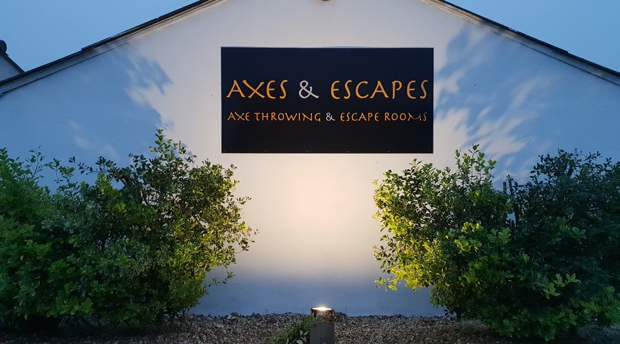 Axes and Escapes, Axe throwing range and Escape rooms, Fakenham, Norfolk.