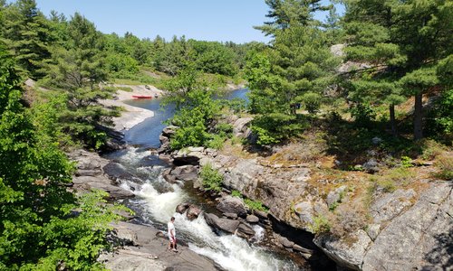 McCrae Lake Waterfalls
