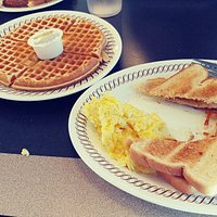Waffles platter