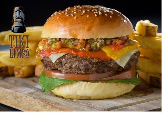 Hamburguesa Tiki Mex