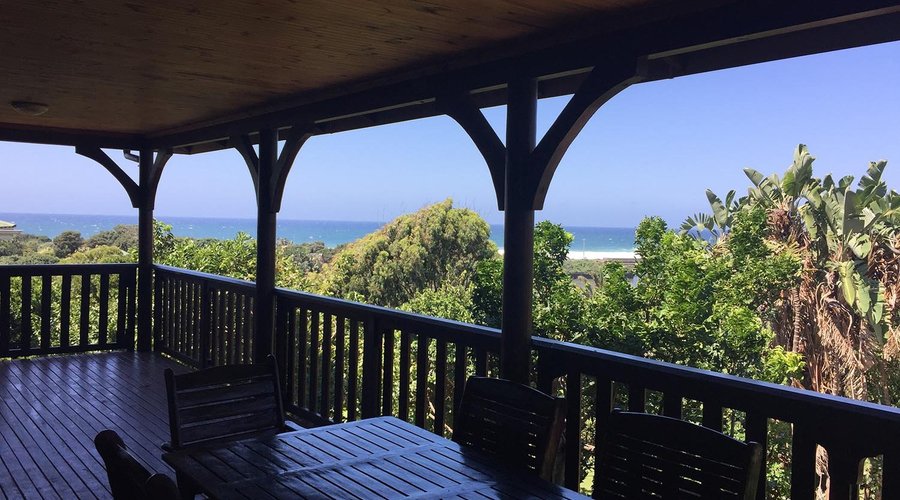 Beautiful views from the log cabins