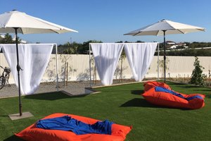 Piscina e praia