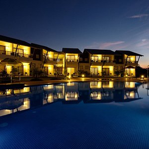 Resort pool overview