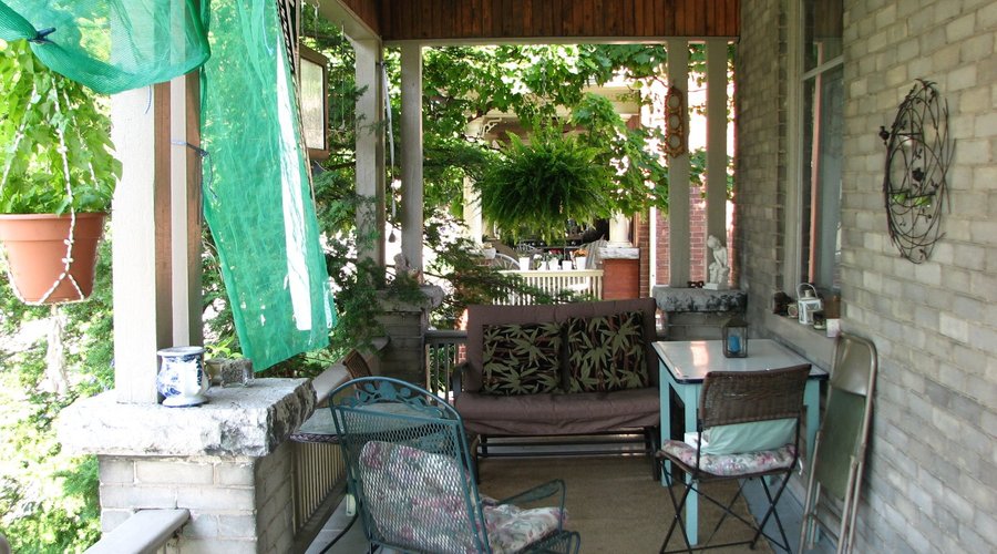 linger a while on our inviting porch 
