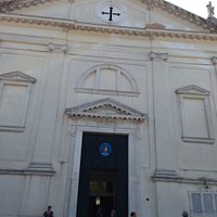 Chiesa di San Pietro in stile neoclassico a san Pietro in Volta di Pellestrina