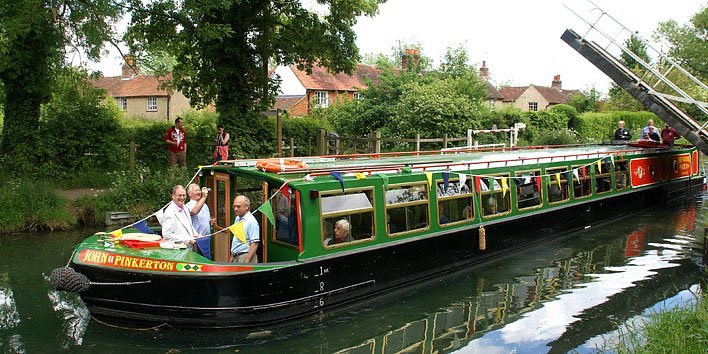 canal trips from odiham